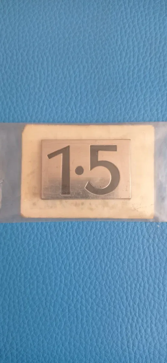 Anagrama 1.5 Peugeot y Talbot. NUEVO.