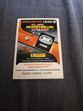 Cromo Adrenalyn XL Estadio Martínez Valero