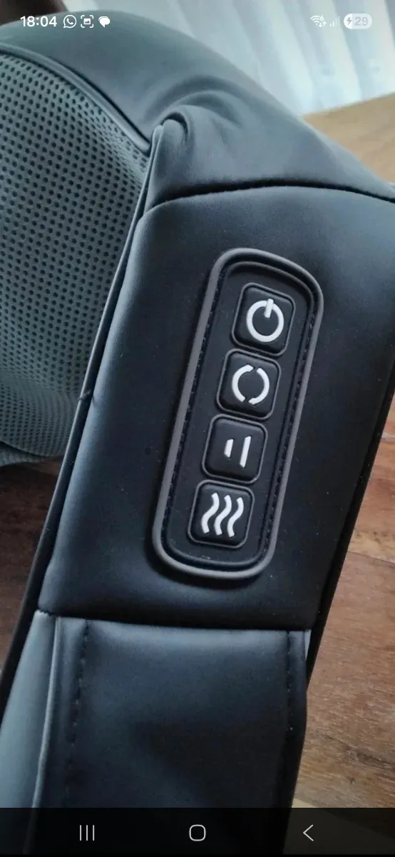 Masajeador cuello y espalda con calor