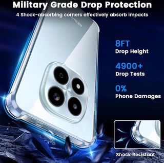 Funda Transparente Yohii Xiaomi Redmi Note 15 Pro