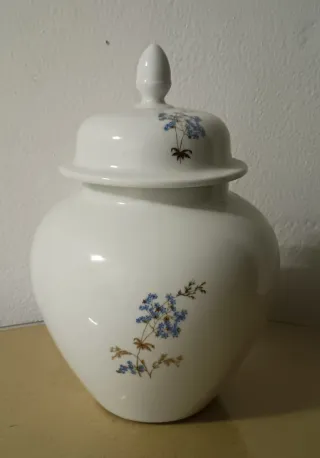Tibor/Urna Decorativa Porcelana