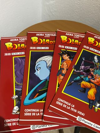 Lote Dragon Ball Super Planeta Cómics