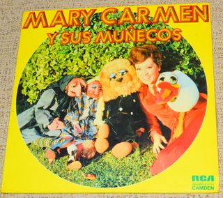 Discos infantiles vinilo Mary Carmen y sus muñecos