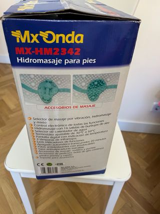 Spa para pies con hidromasaje