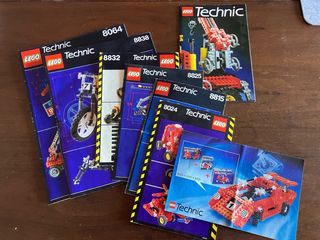 Istruzioni Lego Technic + 3 Cataloghi