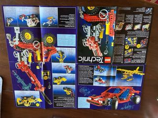 Istruzioni Lego Technic + 3 Cataloghi