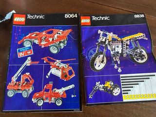 Istruzioni Lego Technic + 3 Cataloghi