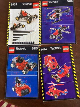 Istruzioni Lego Technic + 3 Cataloghi