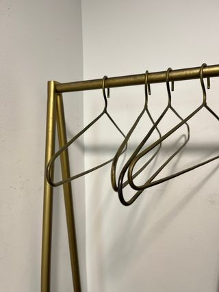 Perchero Maisons du Monde Negro/Dorado