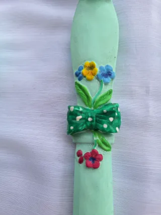 Set posate decorative artigianali  anni 2000