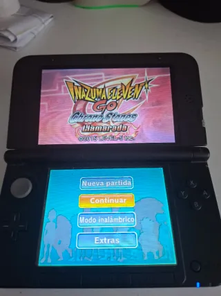 Nintendo 3DS XL Blu-Nero con accessori