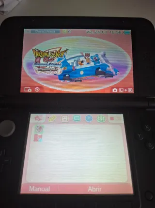 Nintendo 3DS XL Blu-Nero con accessori