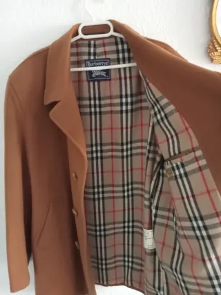 Abrigo Burberrys Clásico Beige