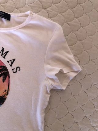 Camiseta Bershka Bahamas Talla M