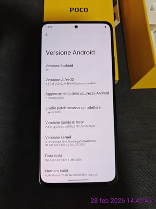 Poco F3 5G 6/128GB Nero