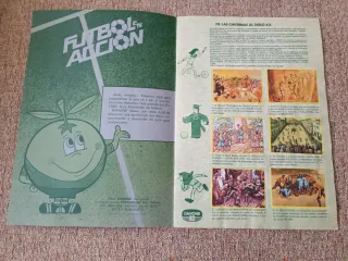 Álbum Fútbol en Acción Danone 1982