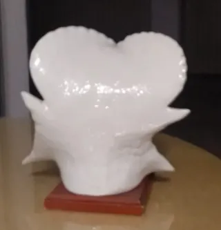 Figura Porcelana Art Déco Mujer