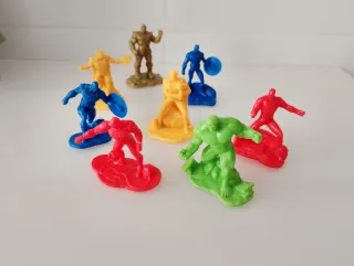 Lote figuras superhéroes Marvel