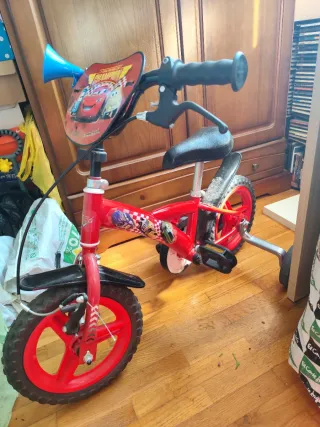 Bicicleta infantil Cars