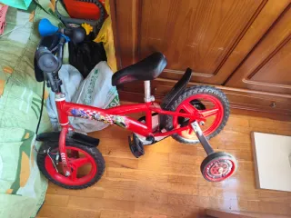 Bicicleta infantil Cars