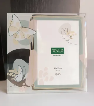 Portafoto piccolo con farfalle