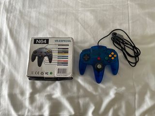 Controller Nintendo 64 Blu Trasparente