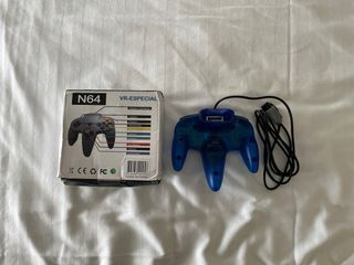 Controller Nintendo 64 Blu Trasparente
