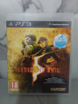 PS3 Resident Evil 5 Gold Edition
