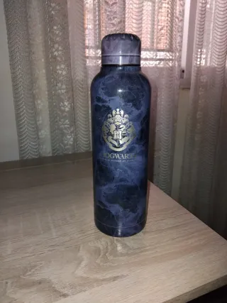 Botella Hogwarts Diseño Marmoleado