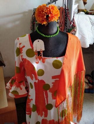 Traje de flamenca t.44