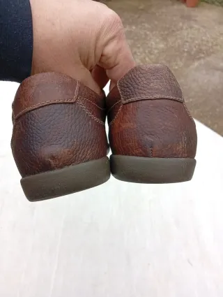 Sandali Clarks in pelle marrone