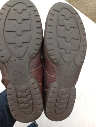 Sandali Clarks in pelle marrone