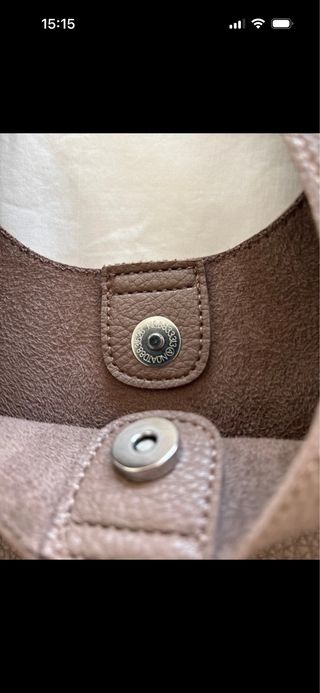 Bellissima borsa a spalla marrone