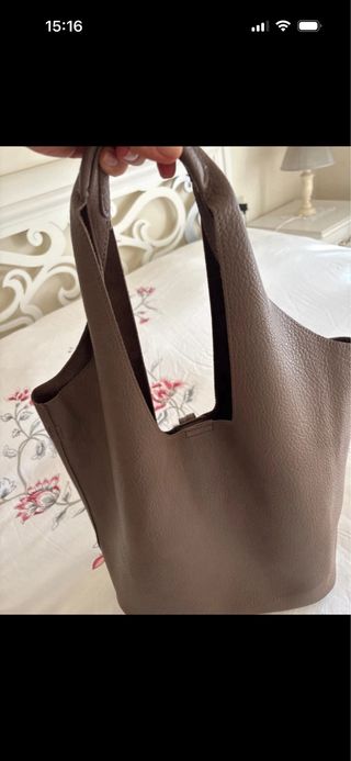 Bellissima borsa a spalla marrone