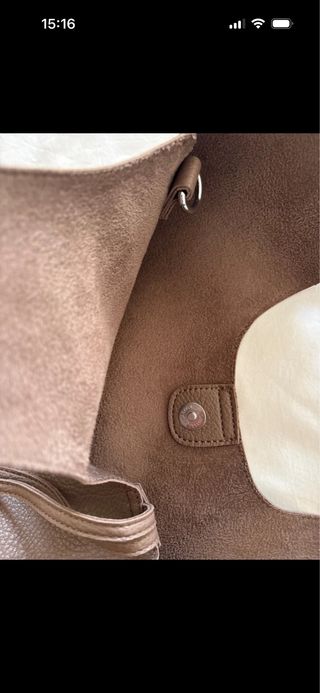 Bellissima borsa a spalla marrone