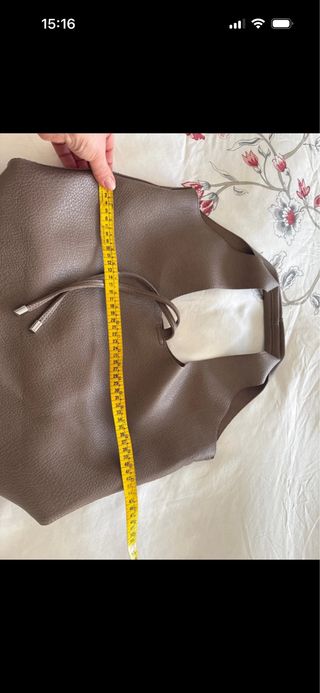 Bellissima borsa a spalla marrone