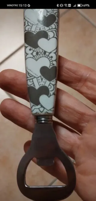 Apribottiglie Claraluna Cuori