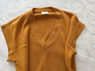 Chaleco Dixie Oversize Naranja Talla Única