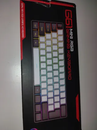 Teclado Gaming G61 Mini RGB