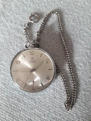 Orologio da tasca LANCO 17 jewels. Vintage 1950