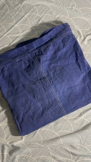 Camisa vaquera oversize azul