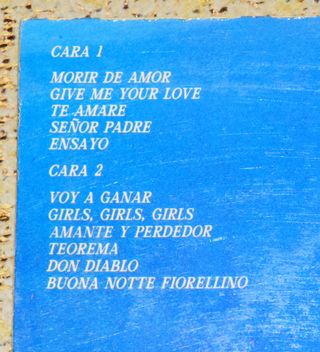 Disco de vinilo Miguel Bosé (1980)