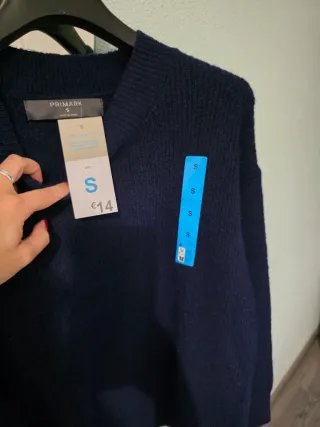 Jersey Azul Primark Talla S