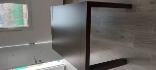 Mesa de salón extensible madera