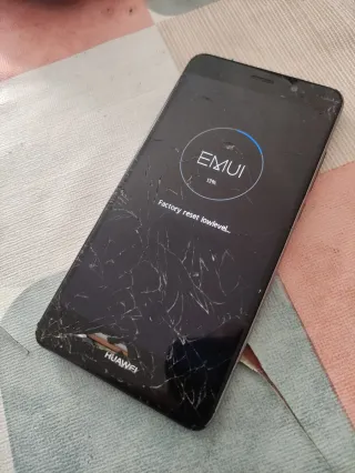 Telefono Huawei Nero Schermo Rotto