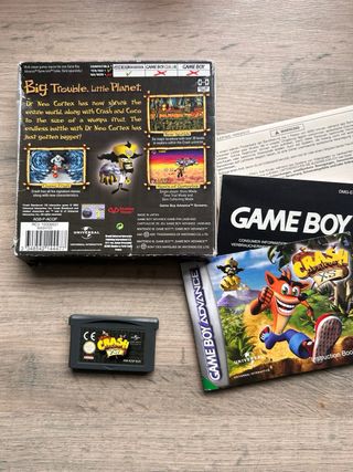 Crash Bandicoot XS per Game Boy Advance
