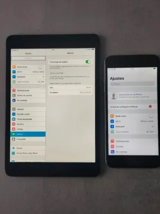 iPhone 6 Plus y iPad Mini