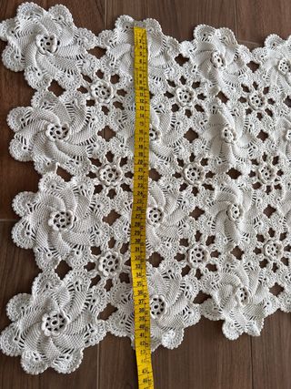 Centrotavola uncinetto vintage anni '60