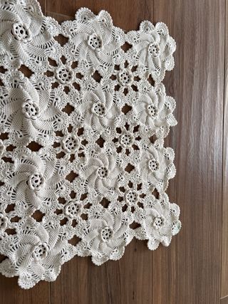 Centrotavola uncinetto vintage anni '60