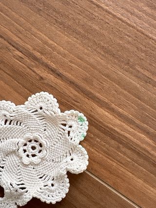 Centrotavola uncinetto vintage anni '60